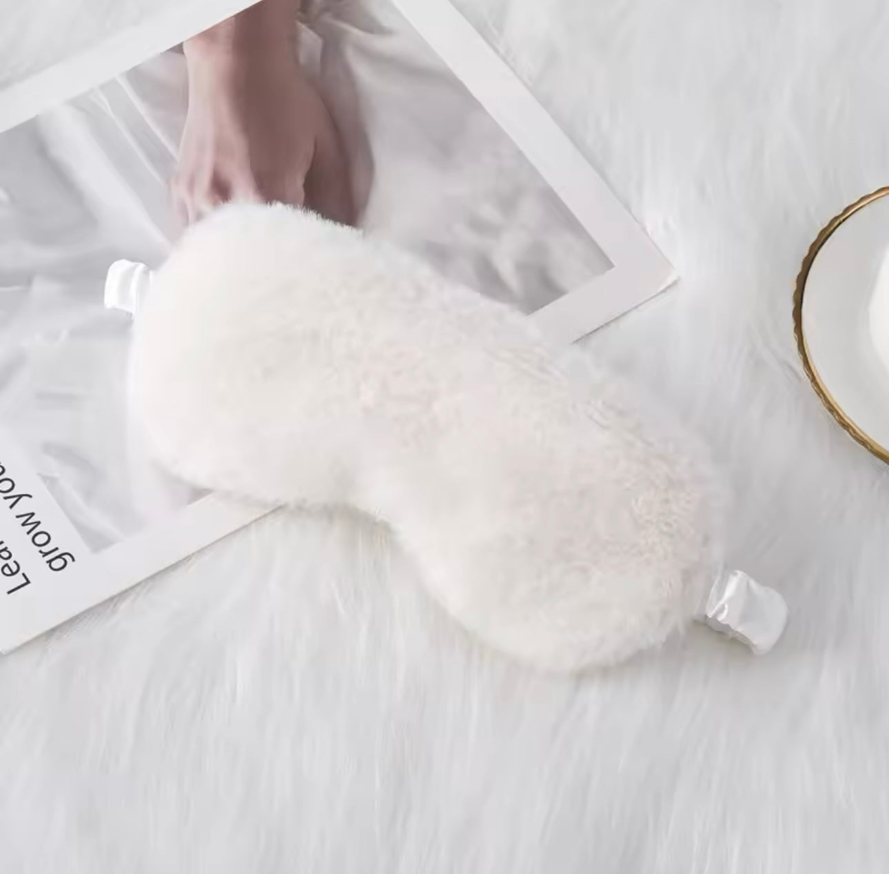 Faux Fur Sleep Mask
