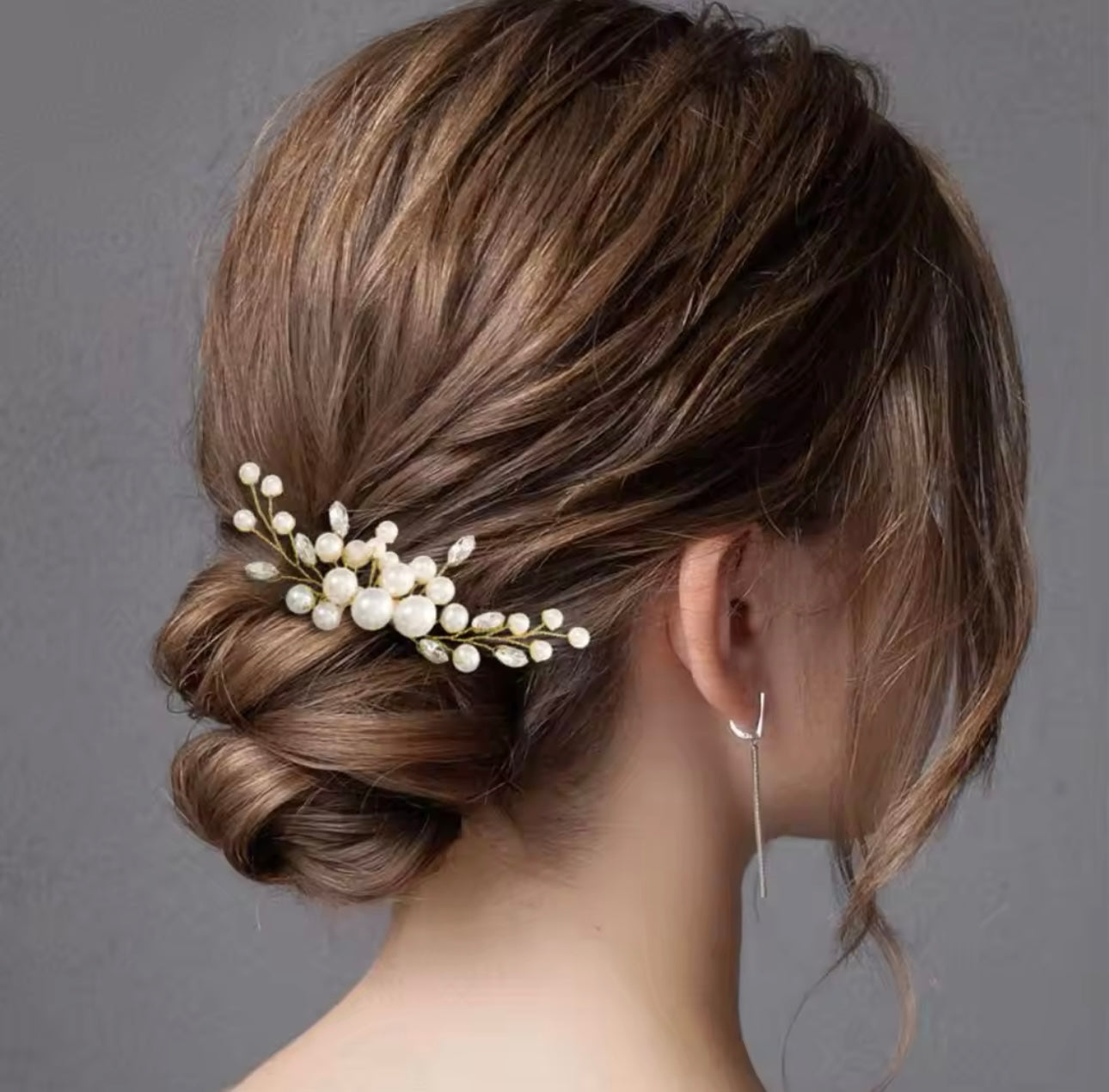 Baby’s Breath Hair Comb
