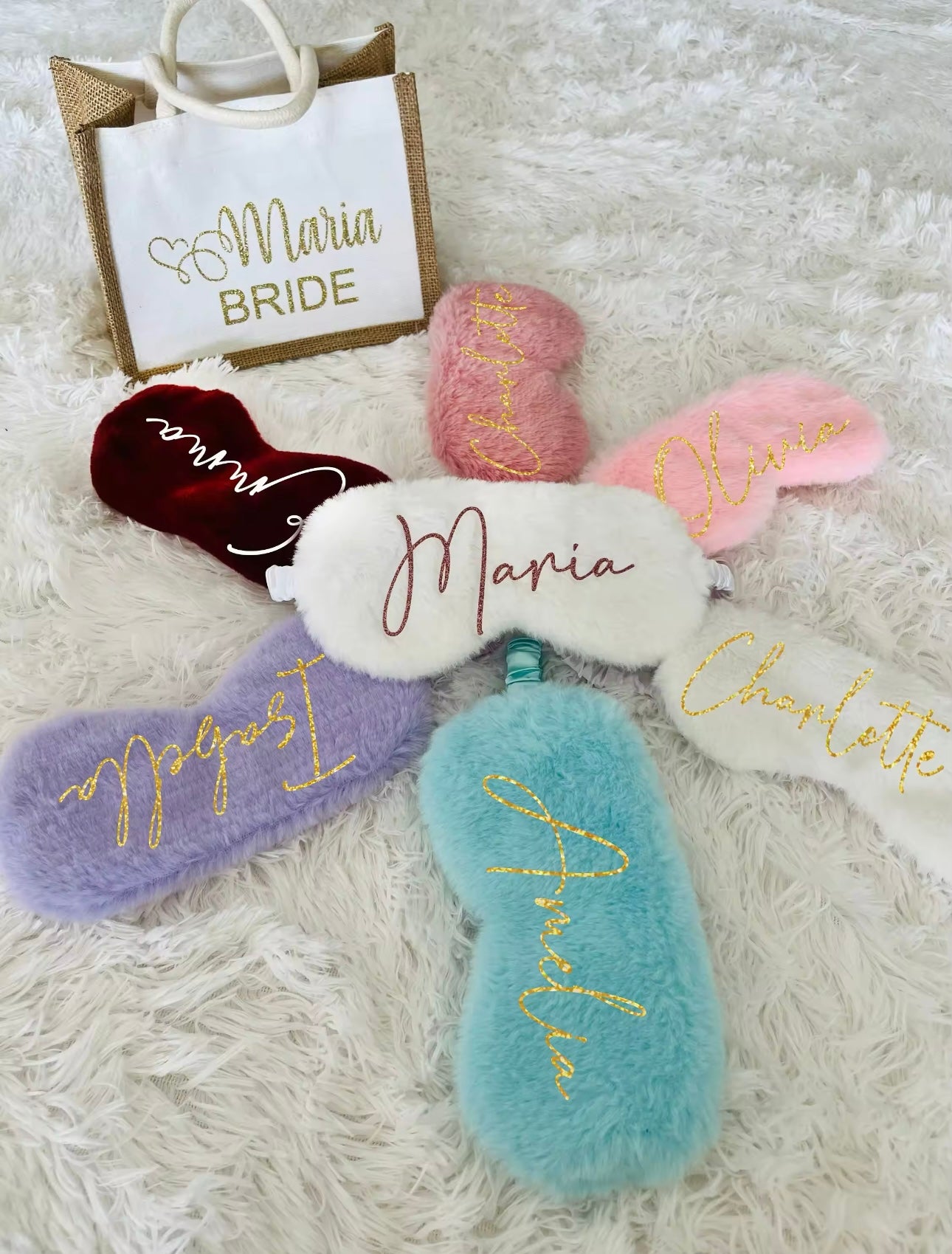 Faux Fur Sleep Mask