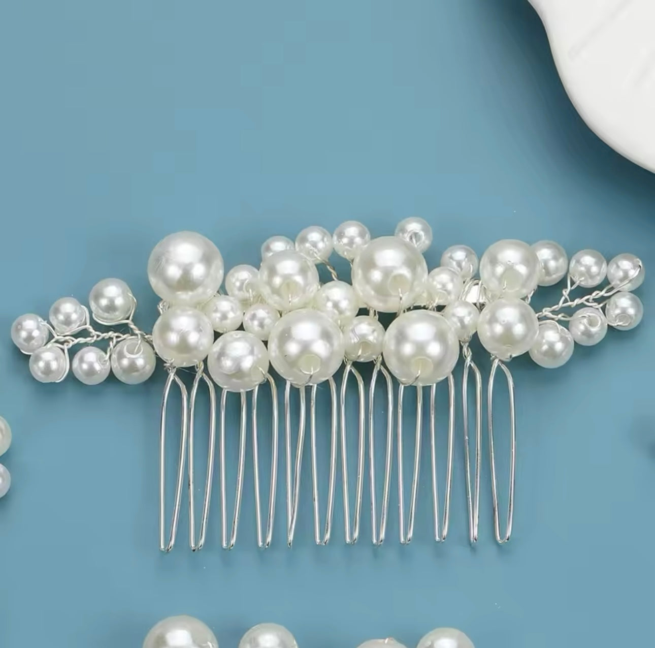 Pearl Hair Comb