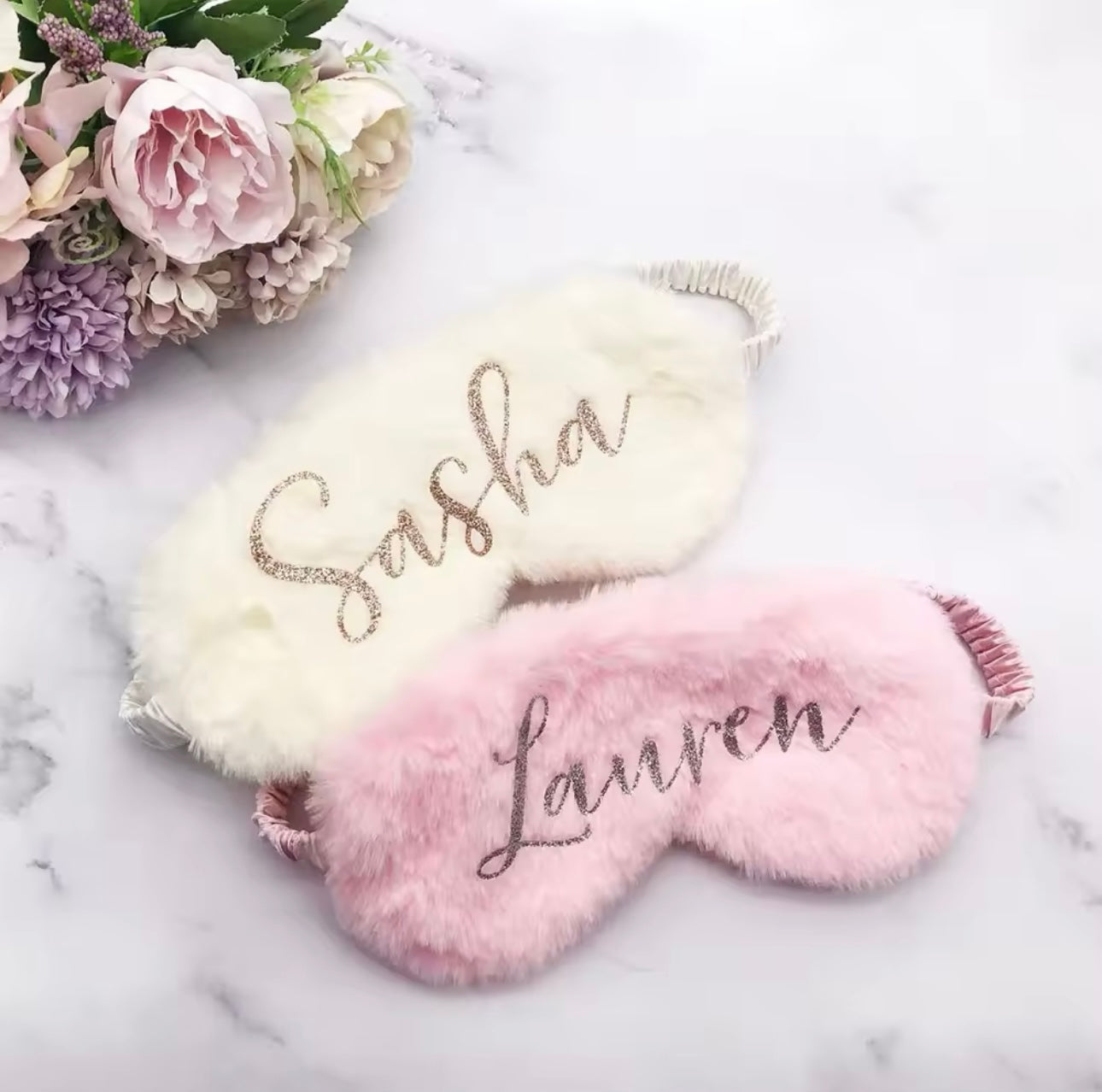 Faux Fur Sleep Mask