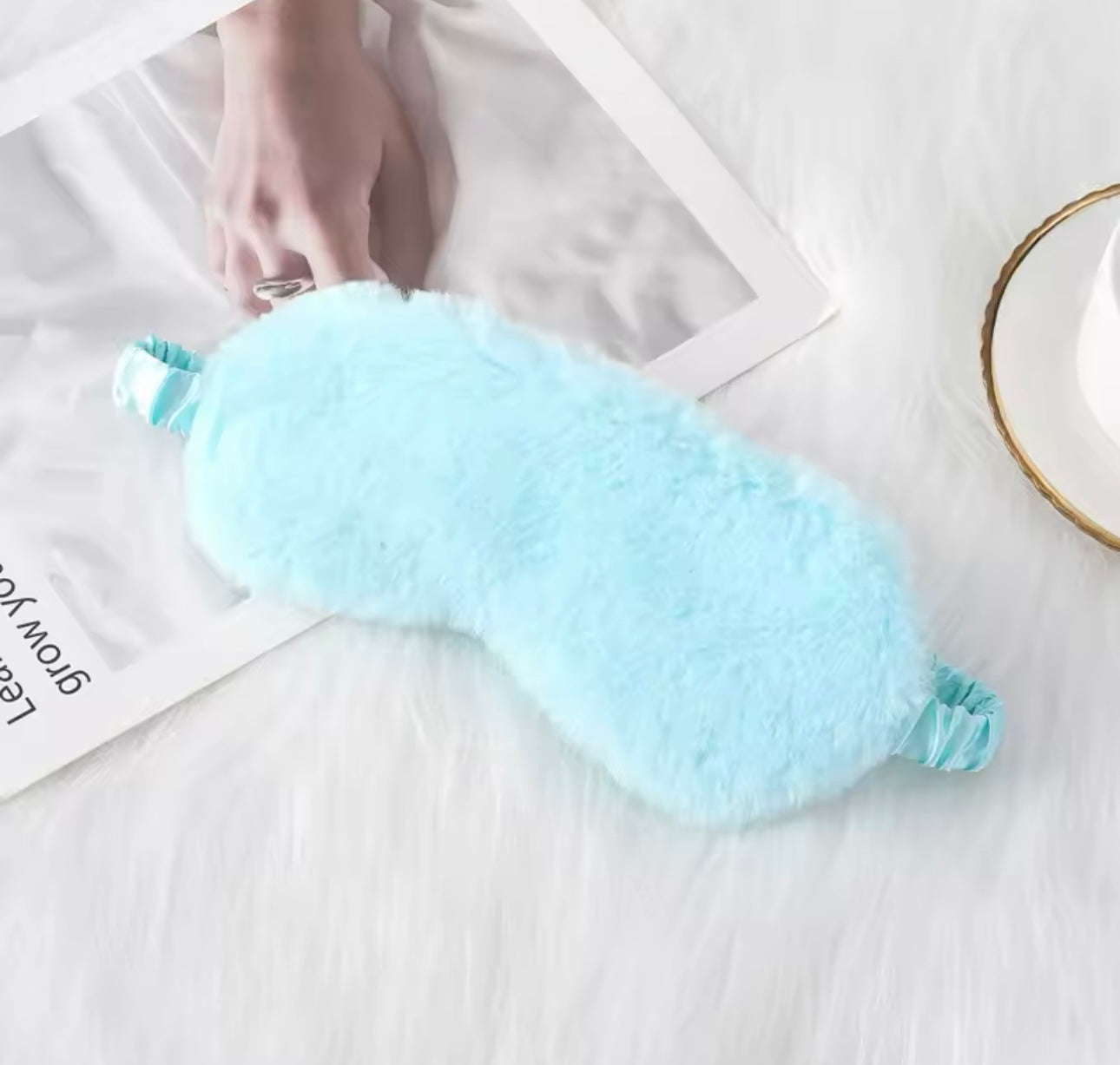 Faux Fur Sleep Mask