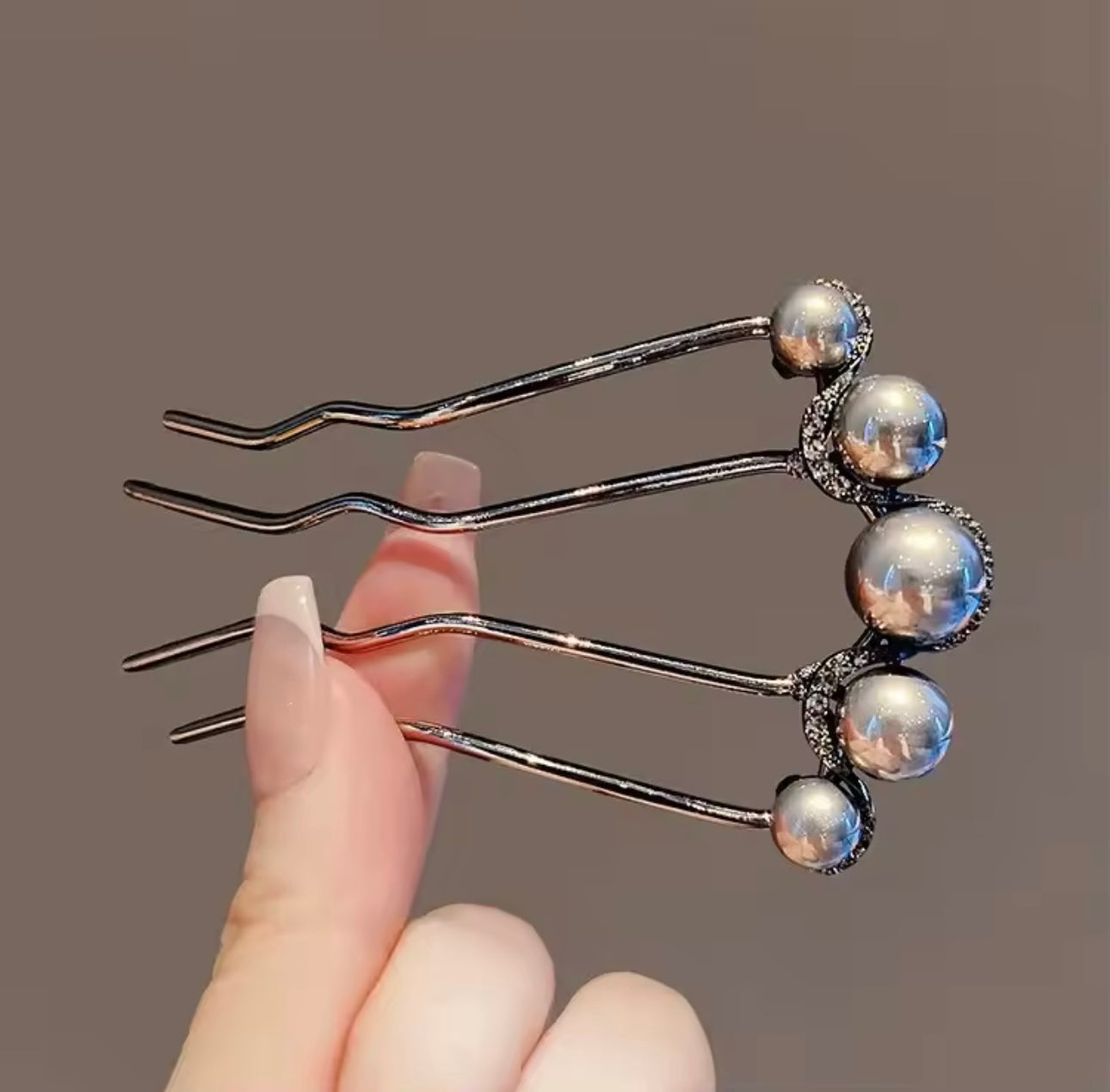 5 Pearl Hair Pin