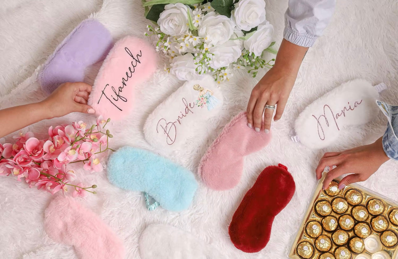 Faux Fur Sleep Mask