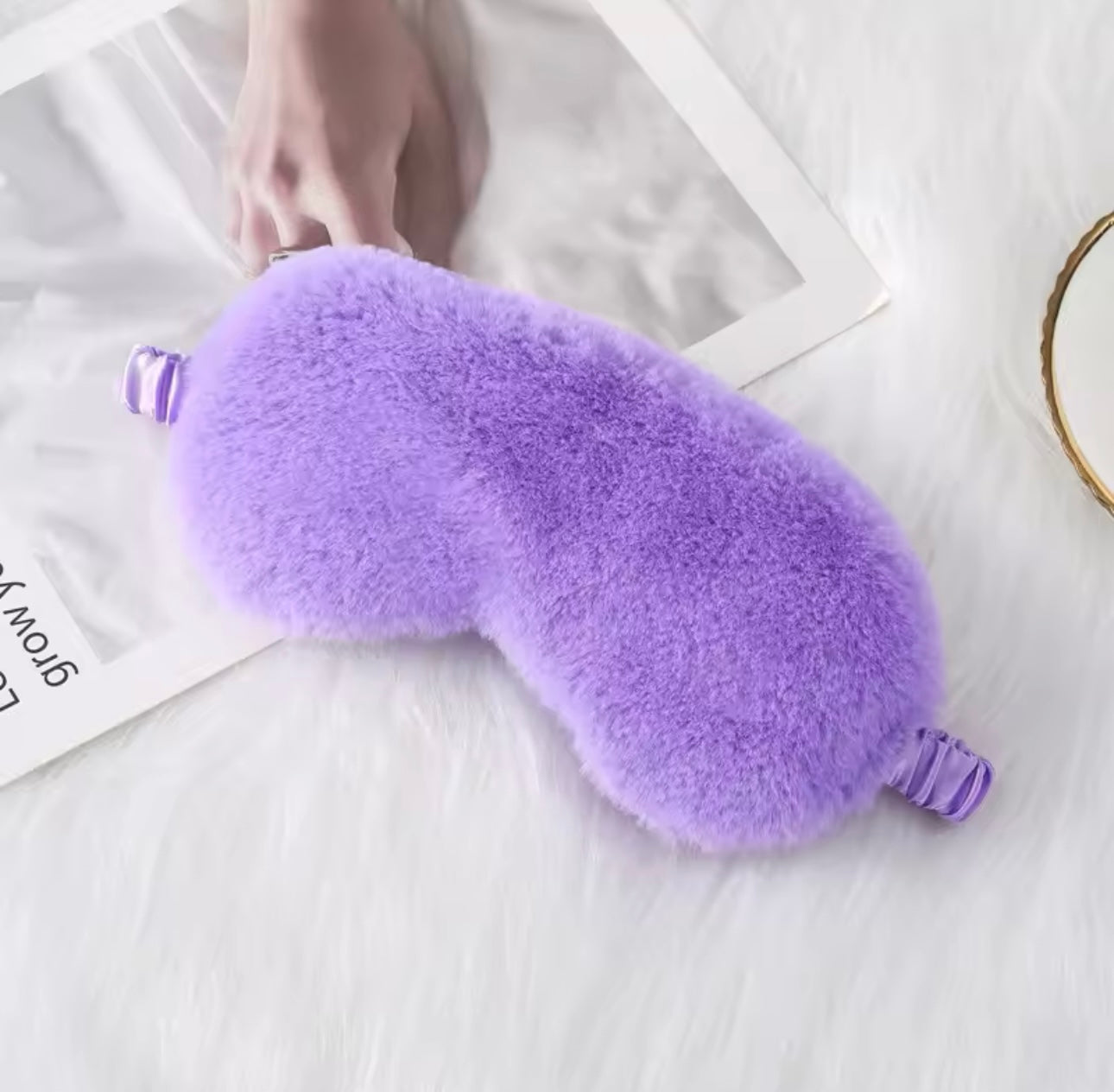 Faux Fur Sleep Mask