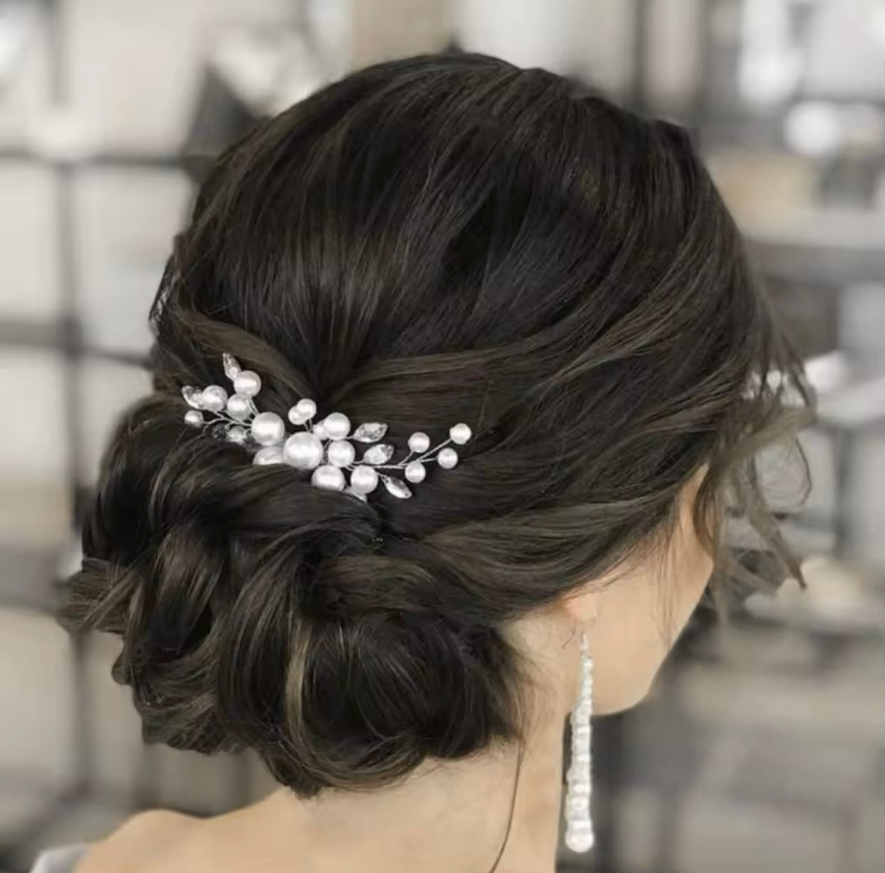 Baby’s Breath Hair Comb