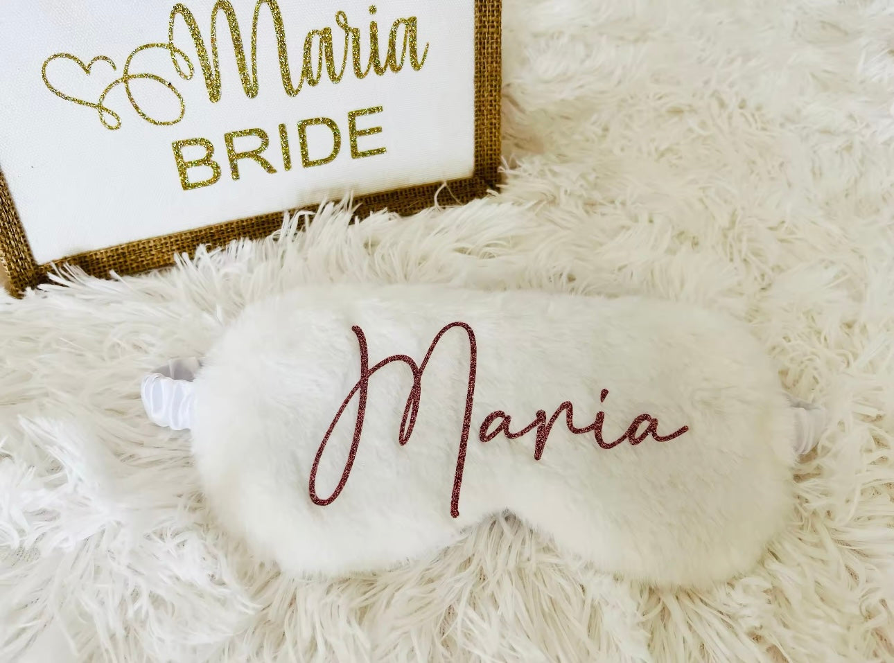 Faux Fur Sleep Mask