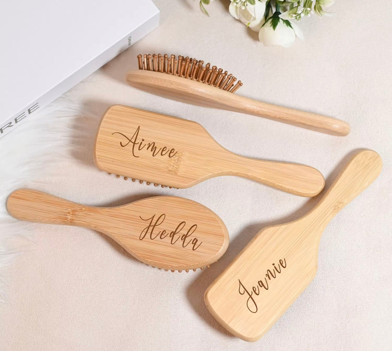 Wooden Hair Brush