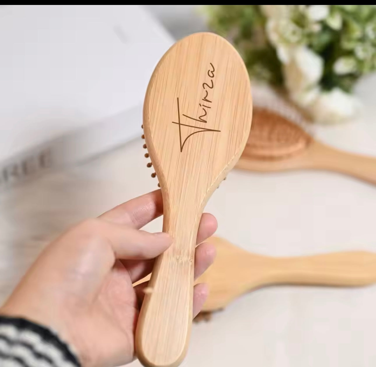 Wooden Hair Brush