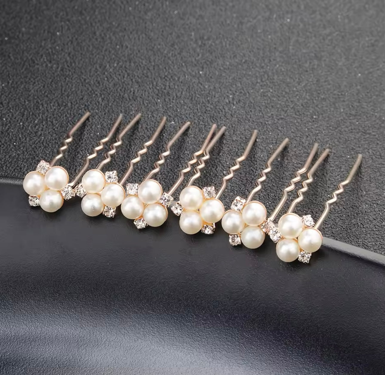 Baby’s Breath Hair Pins (Set of 6)