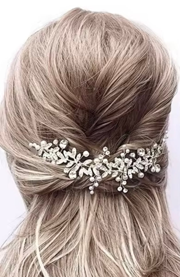 Wild Flower Hair Comb
