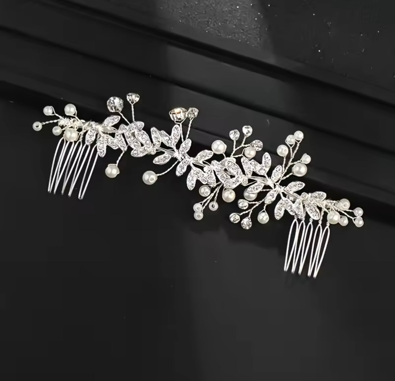 Wild Flower Hair Comb