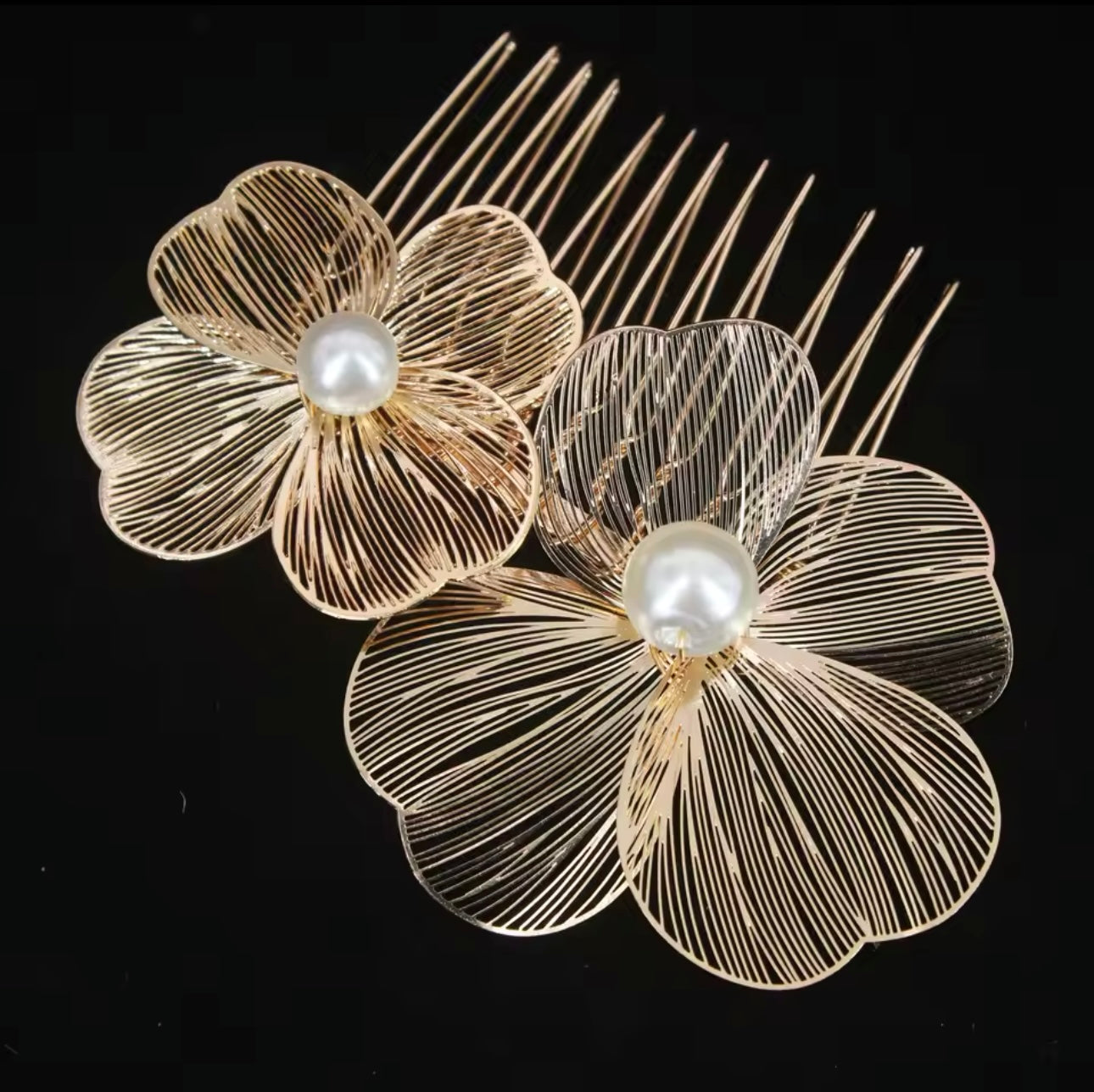 Big Little Clover Pearl Hair Pin