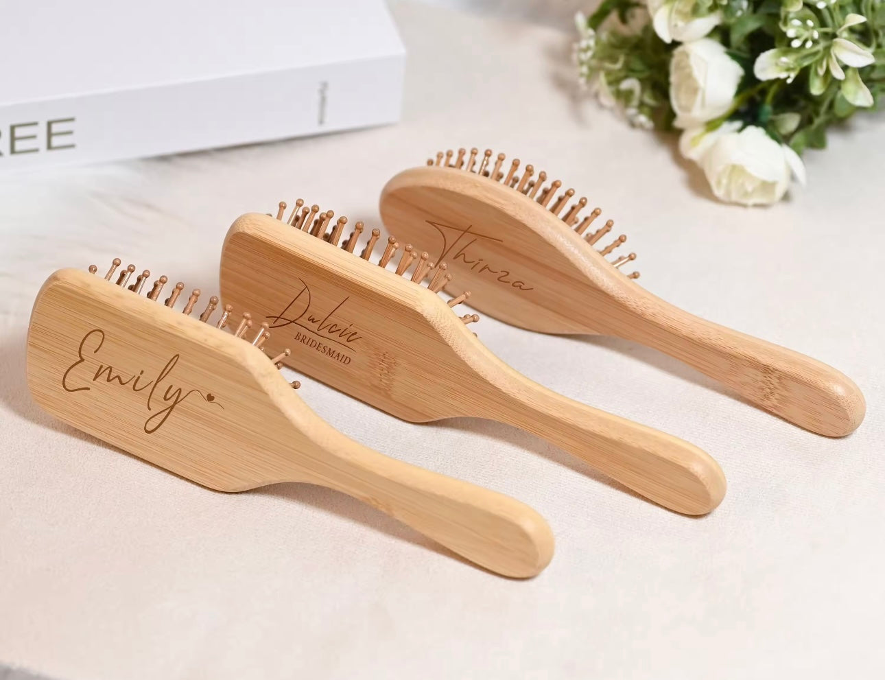Wooden Hair Brush