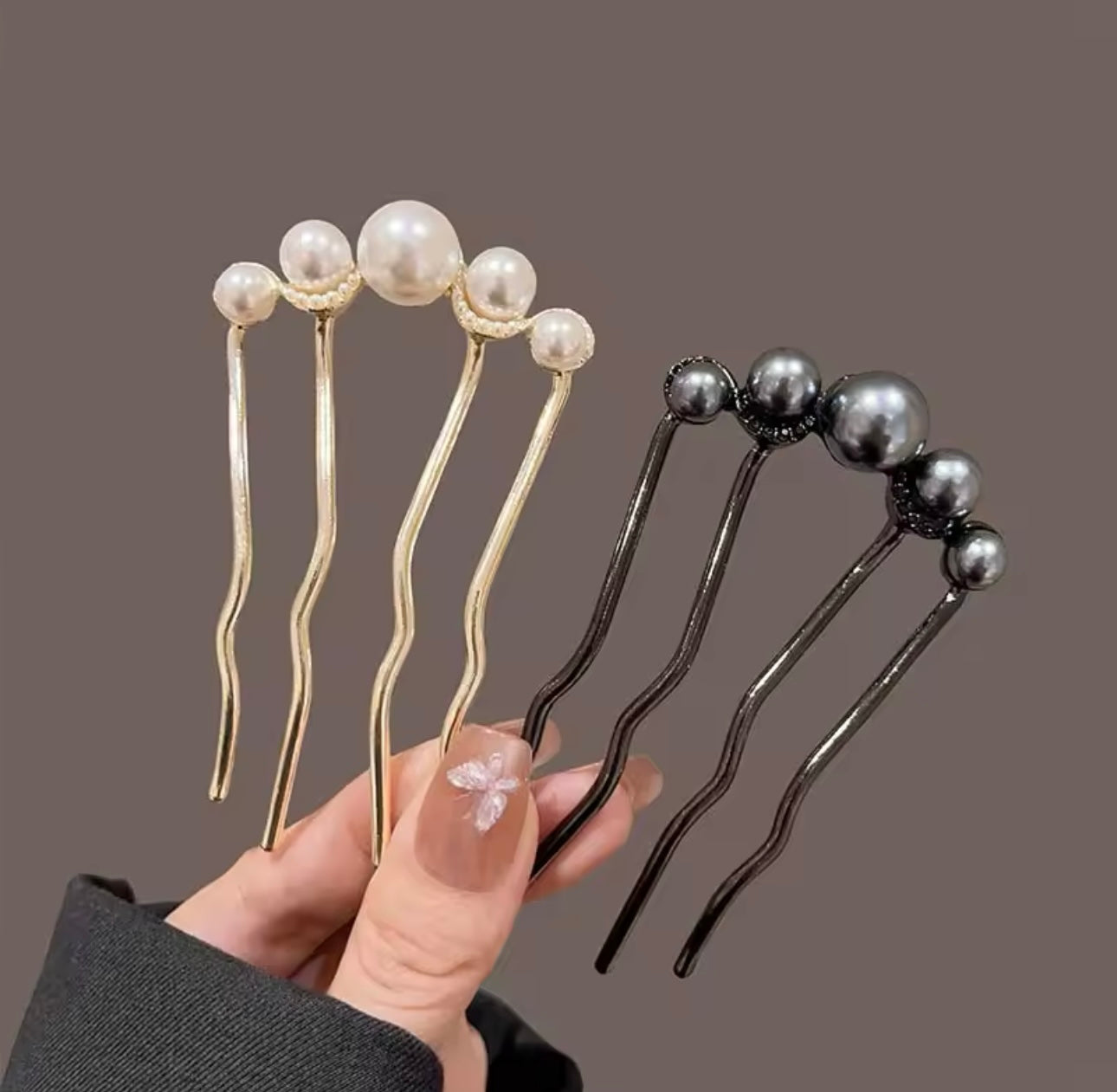 5 Pearl Hair Pin