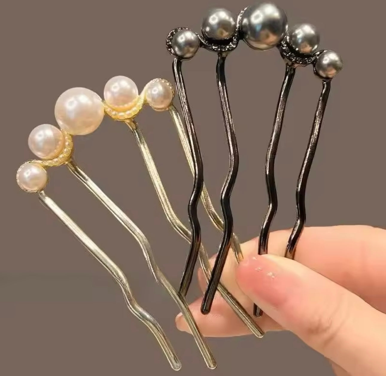 5 Pearl Hair Pin