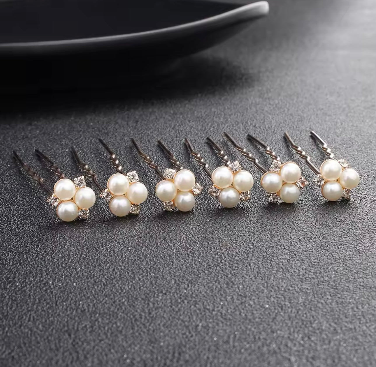 Baby’s Breath Hair Pins (Set of 6)