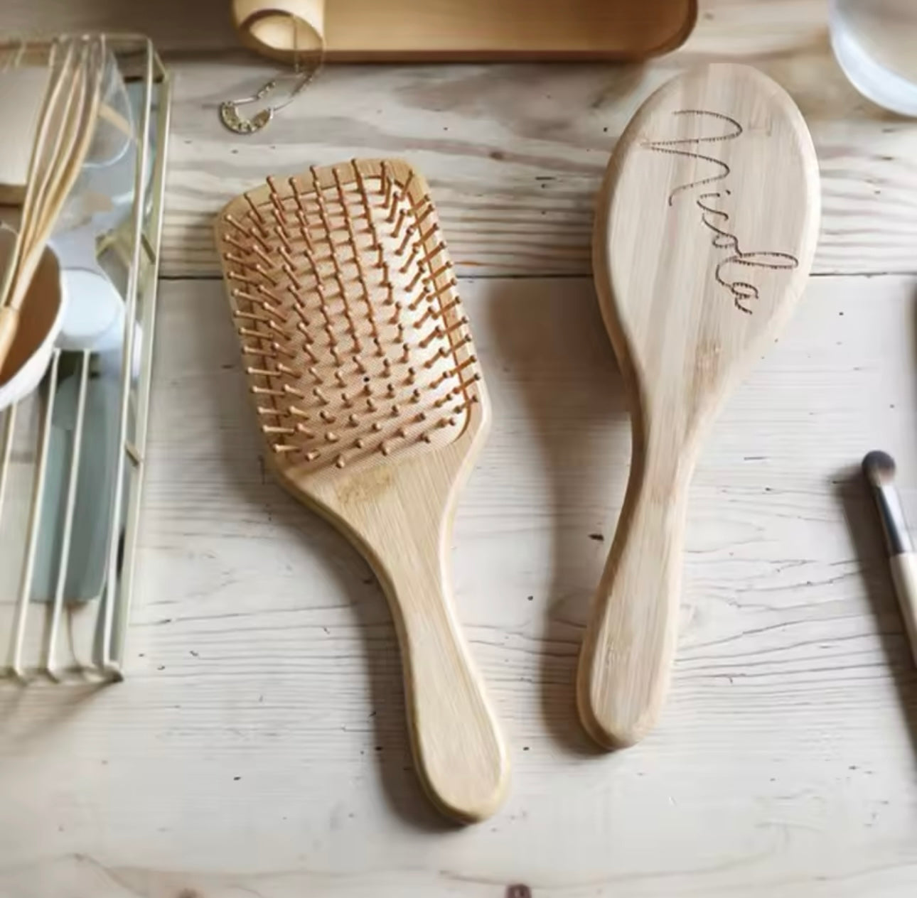 Wooden Hair Brush