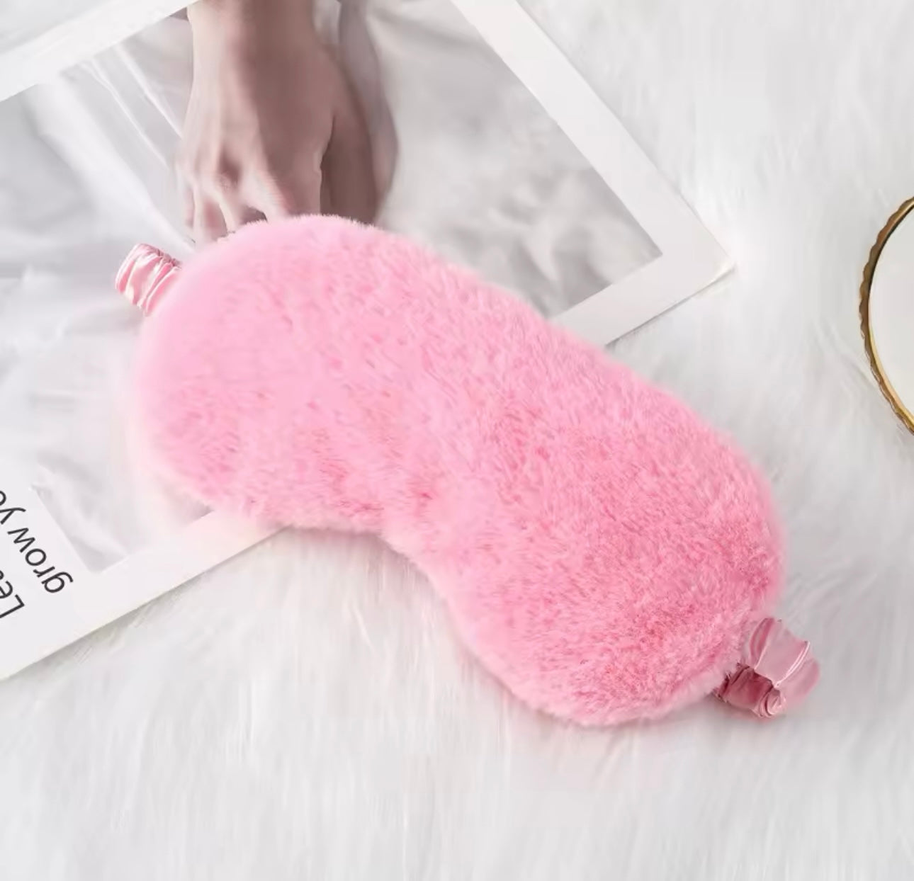 Faux Fur Sleep Mask